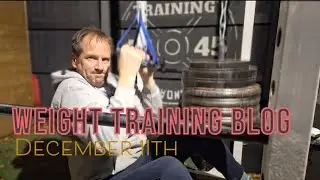 Weight Training Blog Dec 11th - Drop sets
