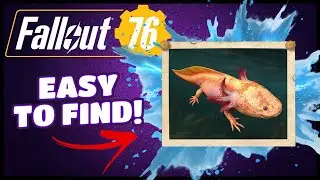 Where To Find The Speckled Axolotl - Fallout 76