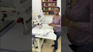 How to set a monogram design #monogram #embroidery #monogrammachine #smallbusiness