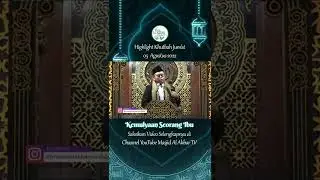 KEMULYAAN SEORANG IBU - Dr. H. Husnul Khuluq, M.M | Highlight Khutbah Jumat 5 Agustus 2022 #Shorts