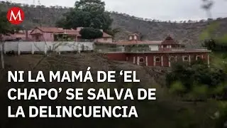Ataque con drones alcanza vivienda de madre de 'El Chapo' en Sinaloa