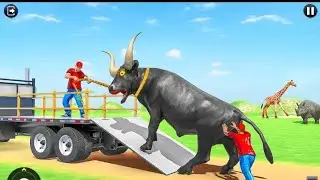 Zoo Animal Transport Car Driving 2021.Android gameplay.