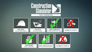 Вам это нужно? Абонемент на первый год Construction Simulator 2022