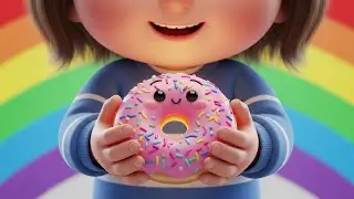 Dizzy Donut Rolls Away | Exciting Kids Songs Compilation and More!