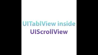UITableView with self sizing cell inside ScrollView