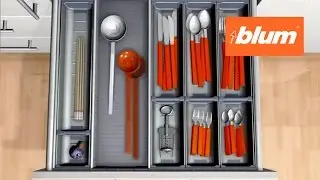 ORGA-LINE от Blum для столовых приборов (ширина корпуса 600 мм)