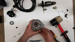 Zamena ležaja na Bosch GOF/GKF 1600CE frezeru / change ballbering on router