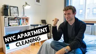 CLEANING my NYC APARTMENT. Room Cleaning MOTIVATION