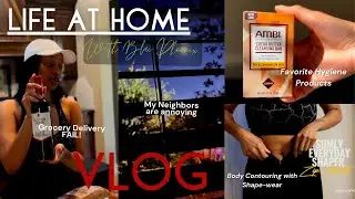 Life At Home| Hygiene Product's + Online Grocery Shopping Issues +$29 Amazon DIY Nail Kit