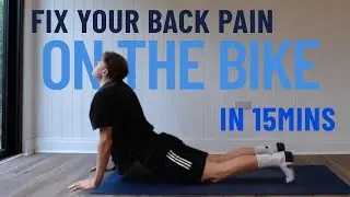 15-Minute Back Pain Relief for Cyclists | Mobility & Strength Session (At Home)