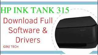 How to Download Full Software  Drivers for HP InkTank 315