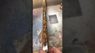 4 Spliced Epoxy and Oak Burr Break Cue.