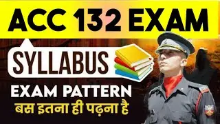 ACC 132 SYLLABUS| BLUEPRINT | EXAM PATTERN | LATEST SYLLABUS FOR ARMY CADET COLLEGE EXAM