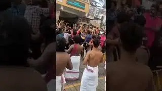 Valimai Chendamelam Celebration  at Saritha Theatre Ernakulam | Kerala Ajith Kumar fans response