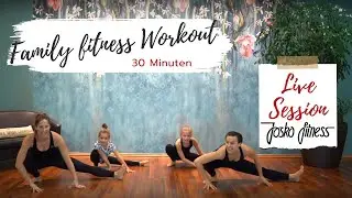 3o Minuten Family Fitness Workout mit Stephi und Karin LIVE @ JOSKO FITNESS