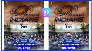 picsart mumbai Indians photo editing/pmzone/2020