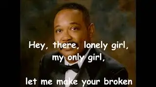 Hey There Lonely Girl   EDDIE HOLMAN (with lyrics)