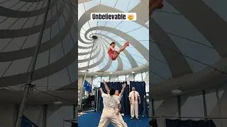 Acrobats Show Absolute Teamwork and Trust! 🤯