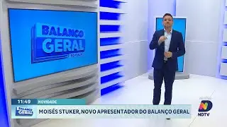 Conhe&ccedil;a Mois&eacute;s Stuker, o novo apresentador do Balan&ccedil;o Geral de Itaja&iacute;