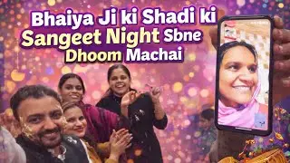 Bhaiya ji ki Shadi ki Sangeet Night | UP village wedding series | @The_Mansi_Diaries 