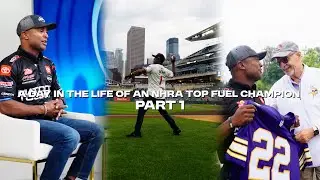 A Day in the Life of an NHRA Top Fuel Champion - Antron Brown - Part 1