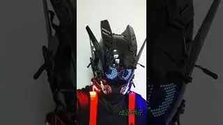 Are Cyberpunk Masks the Future of Fashion? #shorts #cosplay #mobilefashion #virtualreality