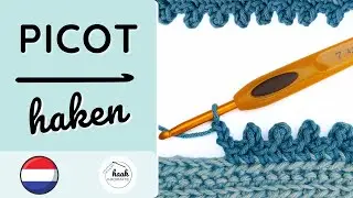 Picot Haken ➤ Uitleg Haaksteek #haakinformatie #haaksteek #haken