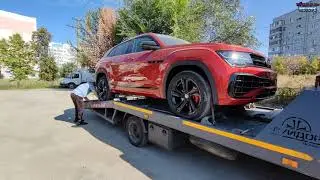 Отправили в Москву VW Teramont X