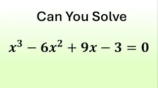 Master Algebra with Cubic Equations | 99% Failed to Solve This!