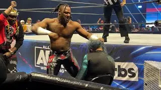 Fancam: Swerve vs Jeff Hardy AEW Dynamite Savannah, GA 1.24.24