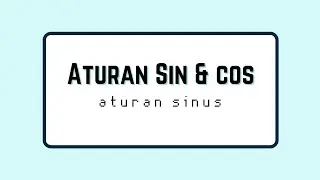 Matrikulasi Matematika Tingkat Lanjut (Aturan Sin&Cos) || Zaskiyah Nurfauziah 12A