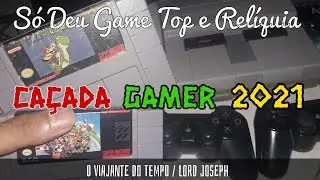 Ca&ccedil;ada Gamer 2021 #1 | Super Nintendo, PlayStation 3, Mega Drive 3, Ca&ccedil;ada Gamer Jogos Antigos 🎮&hearts;️🥰