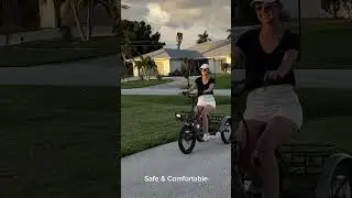 Redefining Simple Travel: TK1 Folding E-Trike #ebike  #mooncool  #electrictricycle