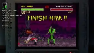 MK:LK - #Reptile #mk2 #switch2gameplay #snes 