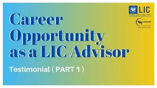 Testimonial (Part 1) | Career Opportunity as a LIC Advisor | Shrdha Gaonkar | Ram Swarnakar | Hindi