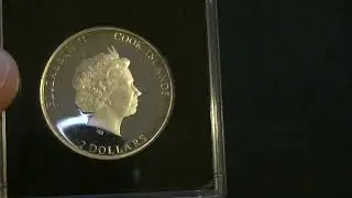 Coin review - Cook Islands, 2 Dollars, Humboldt Sailship, 2008, Silver