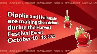 Dipplin and Hydrapple make their Pok&eacute;mon GO debuts during Harvest Festival!