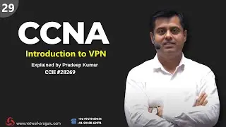 CCNA Training Video 2025 | CCNA Playlist in Hindi 2025 | CCNA VPN Introduction Day 29
