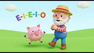 Old MacDonald's Farm 🐑🐴🐄 | Learn Farm Animals | Kids Songs & Nursery Rhymes