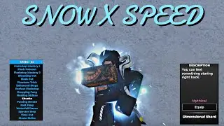[Type Soul] This Snow + Speed Build Is Insane!
