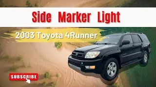How to Change a 2003 Toyota 4Runner Side Marker Light 🔧