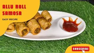 How to make Aalu roll samosa... Evening snacks recipe
