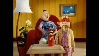 The Destruction Of Pringles Funny Boy Couch Commercial (2000)
