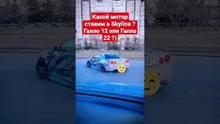 Какой мотор лучше поставить на skyline ? Gallo 12 или Gallo 22?) # Nissan #skyline #r34 #gtr