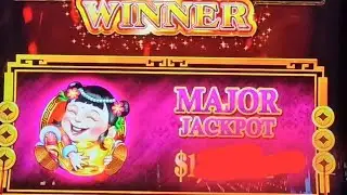 Got the Major Jackpot again on Dancing Drums! #casino #slot #casinofun #dancingdrums #jackpot #bonus