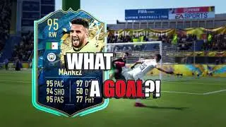 TOTS MAHREZ 95 WHAT A GOAL?! SKILLS