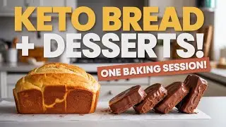 Bake Keto Bread & Desserts Together | Easy Low-Carb Baking for Beginners