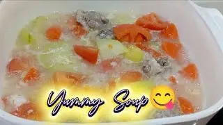 Суп из свиной тыквы с соленым яйцом | Простой и легкий рецепт | Вкусно | Китайский суп |