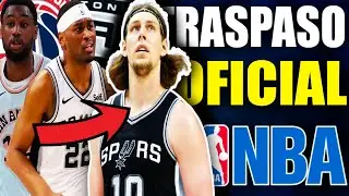TRASPASO 🚨OFICIAL🚨 NBA: Olynik a Spurs🔥 AYUDA para Wemby✅ Wizards SUMAN MAS JOVENES🤔 ULTIMA HORA NBA