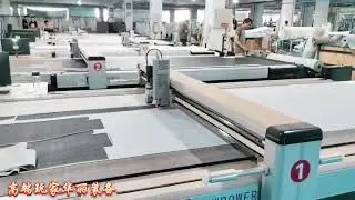Single Ply Autocutter with fabric feeder 